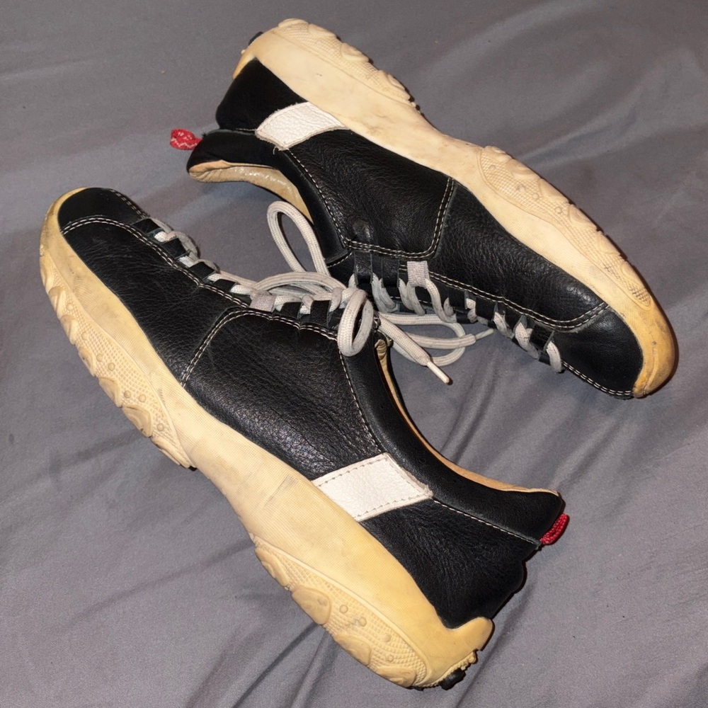 Black and White Men's Shoes